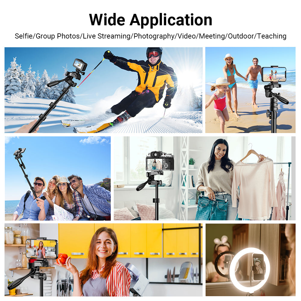 APEXEL JJ070 Bluetooth Selfie Stick Tripod Extendable Portable Selfie Stick Phone Stand Holder APEXEL JJ070 Bluetooth Selfie Stick Tripod Extendable Portable Selfie Stick Phone Stand Holder